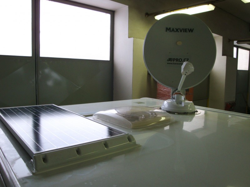 Solar, monokrystal 100Wp, Maxview, New Twister, Maxview New Twister